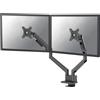 NEOMOUNTS Supporto monitor Neomounts Ds70-250Bl2 Dual 17-32" Nero [DS70-250BL2]