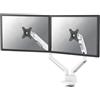 NEOMOUNTS Supporto monitor Neomounts Ds70-250Bl2 Dual 17-32" Bianco [DS70-250WH2]