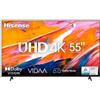 HISENSE 55A69K TV LED 55'' SMART TV UHD 4K DVB-T2 HEVC MAIN10/S2/C-MPEG4 - NERO