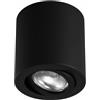 BENEITO & FAURE Plafone ONE nero GU10 IP20 - 4481