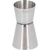 Kuuleyn Bicchiere Dosatore Per Cocktail da 20 Ml E 30 Ml, Jigger Per Barman, Misurino Per Cocktail Jigger in Acciaio Inossidabile Bicchiere Per Cocktail in Acciaio Inossidabile a Doppia Testa Per Bar