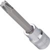 Vigor Azionamento interno quadrato 12,5 = 1/2 pollici Ribe inserto per cacciavite per profilo interno profilo cuneo, larghezza chiave: M 10, lunghezza totale: 100 mm, 1 pezzo, V2216