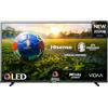 Hisense TV 32 QLED FHD 32E53NQT, Smart TV VIDAA U6, HDR10, Game Mode, Dolby Atmos, Works with Alexa, Tuner DVB-T2/S2 HEVC 10, lativù