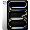 Apple iPad Pro 11'': Chip M4 Progettato per Apple Intelligence, display Ultra Retina XDR, 2TB, fotocamera frontale e posteriore da 12MP, Wi-Fi 6E, un giorno intero di batteria - Argento