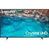 Samsung TV Crystal UHD UE43BU8070UXZT, Smart TV 43 Serie BU8070, Crystal UHD 4K, Alexa e Google Assistant integrati, Black, 2022, DVB-T2