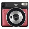 Fujifilm instax SQUARE SQ6 Fotocamera Istantanea per Foto Formato Quadrato 62 x 62 mm, Rossa (Ruby Red)