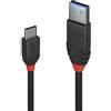 Lindy Cavo USB 3.1 Tipo C a A 3A Black Line, 0.5m
