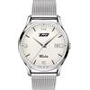 Tissot Heritage Visodate / orologio uomo / quadrante bianco opale / cassa e bracciale acciaio - T118.410.11.277.00