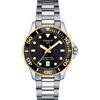 Tissot Seastar 1000 Quartz / orologio unisex / quadrante nero / cassa acciaio e PVD dorato / bracciale acciaio - T120.210.21.051.00