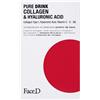 FACE D Pure Drink Collagen & Hyaluronic Acid 30 stick da 15 ml - Integratore per la pelle