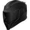 Icon Casco Moto Integrale Icon AIRFLITE RUBATONE Nero