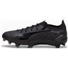 PUMA Scarpe da calcio ULTRA 5 ULTIMATE FG, Argento/Nero/Grigio/Altro