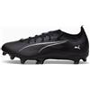 PUMA Scarpe da calcio ULTRA 5 MATCH FG/AG, Bianco/Nero/Altro