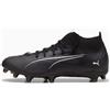 PUMA Scarpe da calcio ULTRA 5 MATCH+ FG/AG, Bianco/Nero/Altro