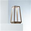 DEGHI Lanterna da tavolo 14x28h cm touch in alluminio oro - Tyago