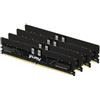 Kingston FURY Renegade Pro XMP 128GB 6000MT/s DDR5 ECC Reg CL32 DIMM (Kit da 4) Memoria Registered DIMM ECC overcloccabili - KF560R32RBEK4-128
