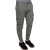 Evoga Pantaloni Uomo Cargo Jeans Casual in Cotone con tasconi Laterali (52, Beige Fango)