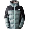 The North Face Diablo Piumino, Polvere Teal/TNF Black, XS Donna