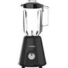 Bastilipo Frullatore BVA-800 N - Frullatore 800 W con 6 lame in acciaio inox e caraffa in vetro da 1,5 litri - 2 velocità con funzione Pulse