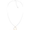 Tommy Hilfiger Jewelry Collana da Donna in Acciaio Inossidabile Con Cristalli