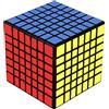 ROXENDA Cubo di Velocità 7x7, Qixing 7x7x7 Speed Cube Sticker Super-Durevole con Colori Vivaci (7x7x7)