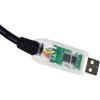 SHANGXING(尚兴) CHIP USB Ke RJ45 PLUG RS485 Kabel Komunikasi SERIALE Baterai Energi Surya BMS Ke PC(3M,CN_TRANSPARENT USB CASE)