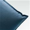 Maddalena Home Cuscino quadrato misto lino, impuntura perimetrale 55x55cm