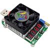 DollaTek USB Load Tester Caricabatterie Tester Modulo resistore 35W LD35 USB Discharge Temperatura Regolabile con Ventola di Raffreddamento