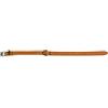 JACK AND VANILLA, Collare per Cane, Modello Black Label, Colore Cognac, Misura 30 mm x 70 cm