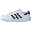 adidas Team Court, Scarpe da Ginnastica Uomo, Ftwbla/Negbás, 36 2/3 EU