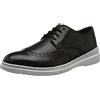 Clarks Dennet Wing, Sneaker Uomo, Black Leather, 41 EU