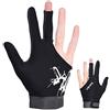 Zeayebsr Guanto da esposizione a tre dita in lycra elastico Zeaye 1PCS, utilizzato per il tiro a biliardo e gli sport da biliardo indossati dalla mano sinistra e destra