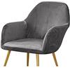 RTSFKFS Copripoltrona Velluto Coprisedie con Braccioli 2/4/6 Pezzi Coprisedie Elasticizzato Schienale Poltroncina Copri Sedie Cucina Soggiorno Copertura Sedia da Scrivania,Coprisedia Chair Covers ( Color : #1