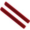 Riloer Riflettori paraurti posteriori Compatibile con Land Rover Lr3 Discovery 3/Lr4 Discovery 4, Compatibile con Range Rover Sport/Sport Supercharged, (2 pezzi, rosso)