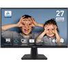 MSI Pro MP275Q Monitor PC 68,6 cm (27") 2560 x 1440 Pixel Wide Quad HD LED Nero
