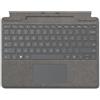 Microsoft Surface Pro Signature Keyboard Platino Microsoft Cover port QWERTY Italiano