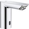 Grohe 36452000 Baucosmo Rubinetto Elettronico per Lavabo con Comando ad Infrarossi, Nero