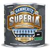 Hammerite Superia smalto metallo antiruggine interno e esterno, Ferromicaceo Nero, 750 ml