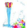 HW CASA 37 Pezzi Gavettoni,Biodegradabile Palloncini Acqua,Riempimento Rapido in 60 Secondi Gavettoni Acqua Autosigillanti,Materiale in lattice al 100%,Adatto per gioco acqua bambini,Spiaggia,Piscina