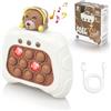 m MU Giocattolo Pop It elettronico Fidget ricaricabile, 4 modalità, 120 livelli, Silicone. Console di Gioco a Decompressione Pop It Elettronico. per Bambini e Adulti.
