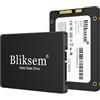 Bliksem SSD 2TB SATA III 6Gb/s 2.5 Unità a Stato Solido Interna, Velocità di Lettura fino a 550MB/sec, Compatibile con Laptop e PC Desktop KD650 (Nero 2TB)