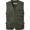 Btmpmcs All'aperto Gilet da Pesca da Uomo Multiuso Giubbotto Giacca da Lavoro Casual Senza Maniche Gilet Reporter Caccia Fotografi Giacche con Multi-Tasche