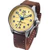 Vostok Europe Orologio Analogico Automatico Uomo con Cinturino in Pelle YN55-325A663