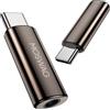 MOSWAG Adattatore USB C Jack con DAC Corpo in Lega di Zinco