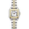 Szaikyri Quadrato Classico Orologio Donna con Numeri Romani Cronografo da Donna Casual (Silver&Gold-Black)
