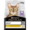 Purina Pro Plan OptiLight Crocchette Gatti Ricco in Tacchino, 6 Confezioni da 1.5 kg