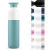 Dopper Insulated Bottiglia Termica 350ml Bottlenose Blue - Doppia parete, a prova di perdite, mantiene freddo 24h/caldo 9h - Borraccia acciaio inox - Thermos, tazza caffè - acqua, tè