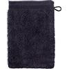 Möve Superwuschel - Guanto da bagno, 20 x 15 cm, in 100% cotone, colore: Grigio scuro