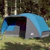 NITCA Tenda Campeggio 6Persone, Tenda da Esterno Automatica Pop Up con Copertura,Tenda Campeggio,Tenda da Campeggio Gonfiabile, Blu 412x370x190 cm