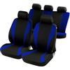 rmg-distribuzione R05-S0191 Coprisedili Auto compatibili con FIAT PUNTO GRANDE (2005-2011), Colore Nero Blu in Poliestere 3mm